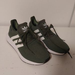 Women's Addidas Sneakers Olive Green Size 8.5